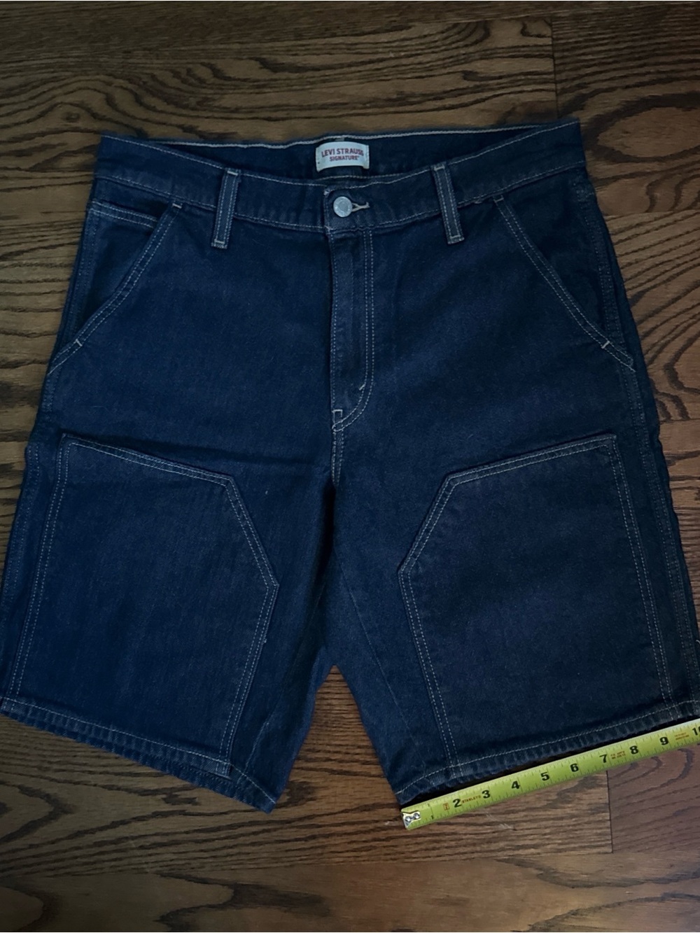 Levi's Men's Dark Indigo Denim Shorts
